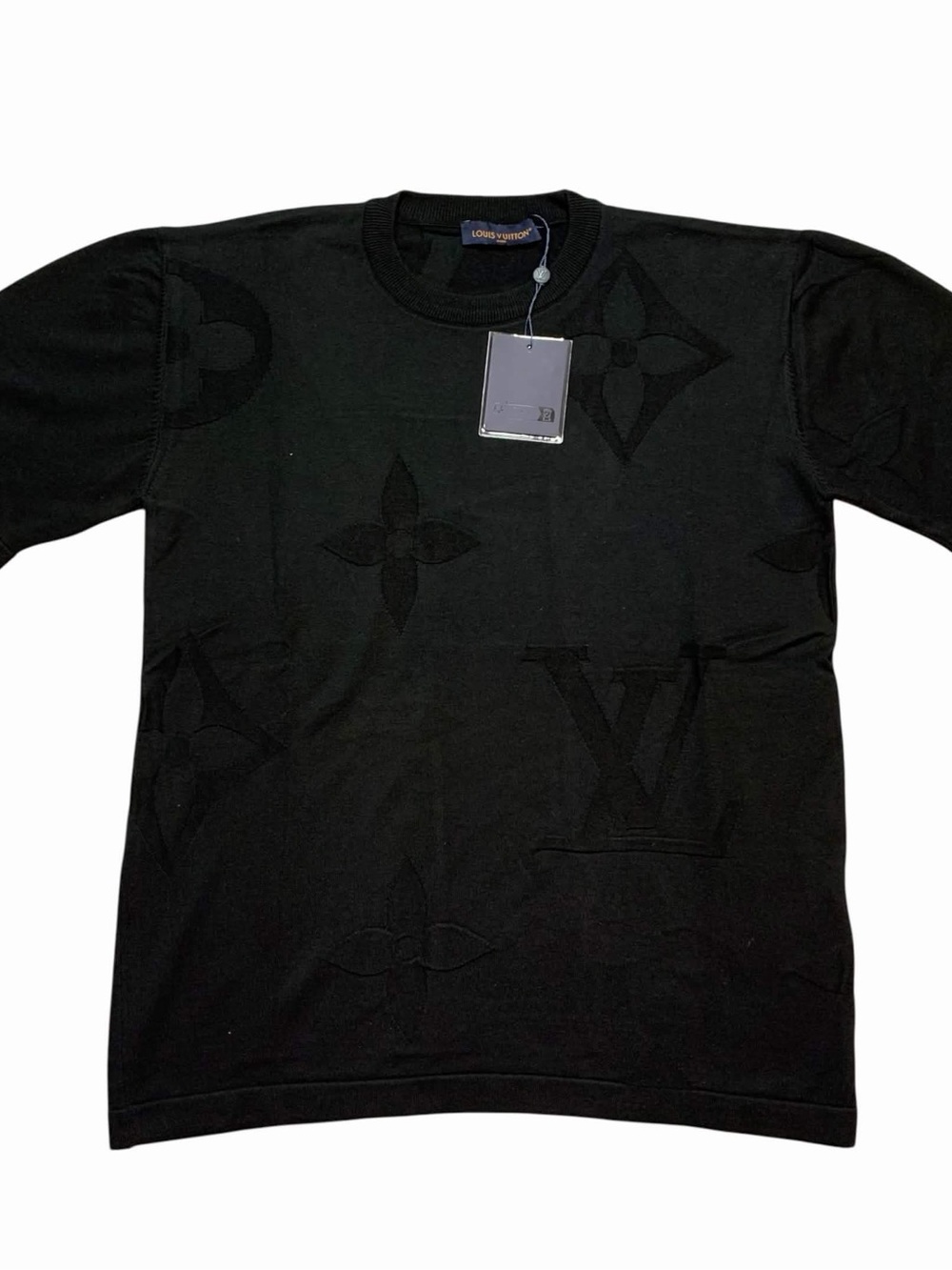 Louis Vuitton Black Monogram T-Shirt Men’s Size XL